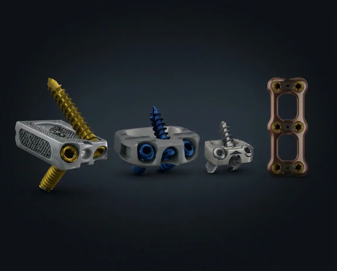 Silony spinal implants and instrumentation